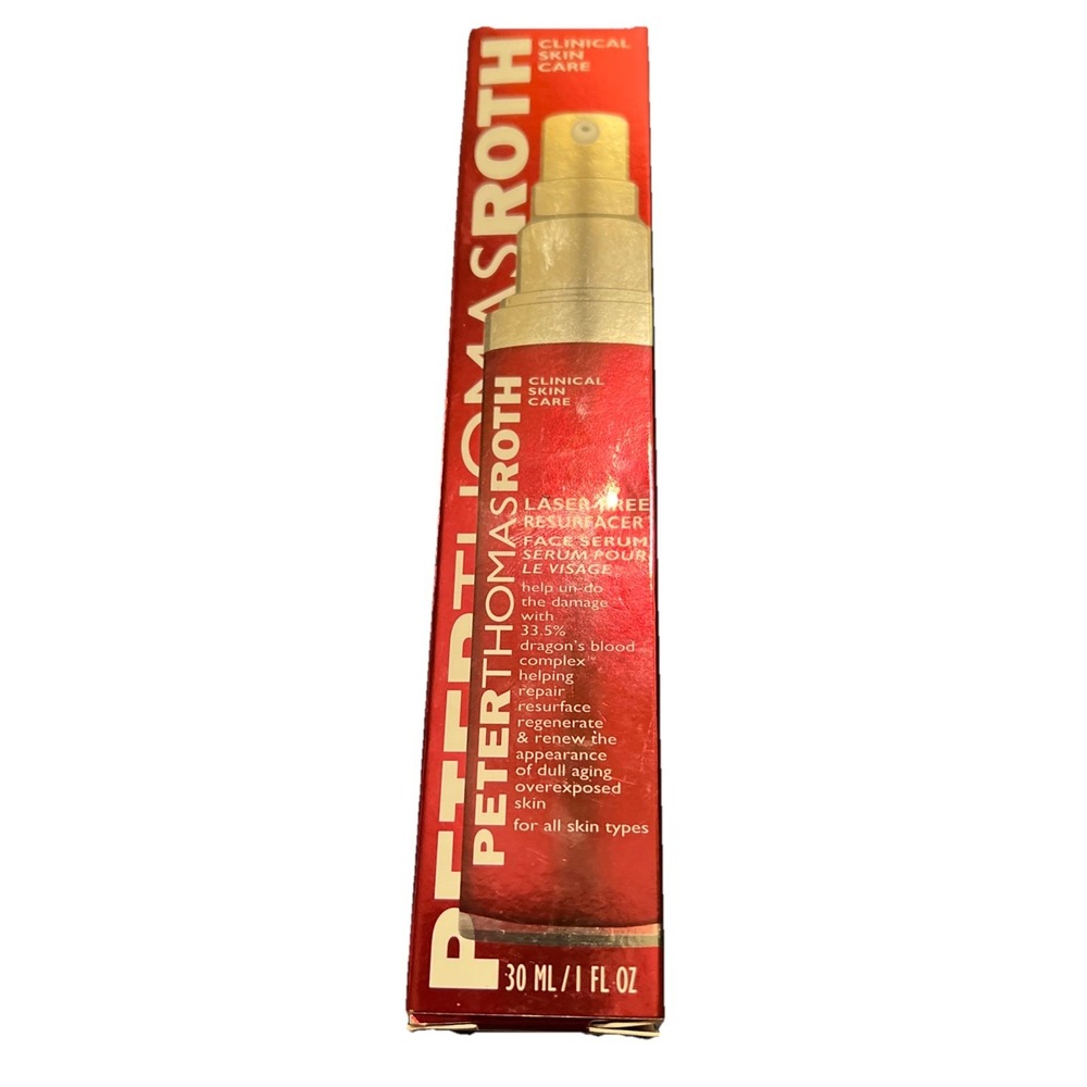 Peter Thomas Roth Laser-Free Resurfacer Face Serum 1 fl oz 30ml New In Box